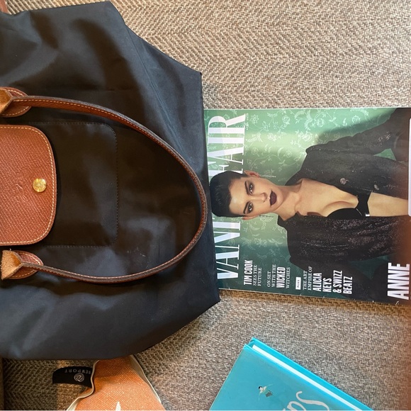 Longchamp le pliage bag black great condition - Picture 4 of 7